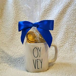 Rae Dunn Oy Vey Hanukkah Mug